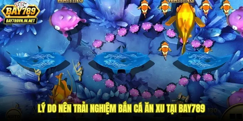 Bắn cá ăn xu Bay789 với giao dịch nhanh và bảo mật SSL 256-bit