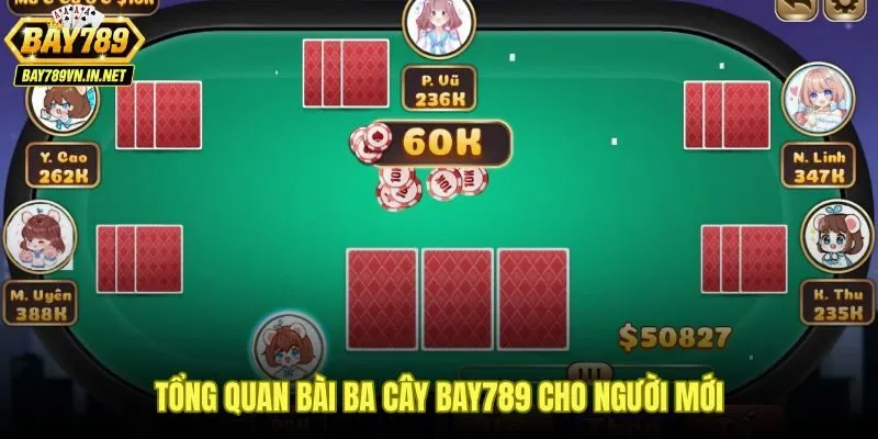 Bài ba cây Bay789 và luật cơ bản dành cho người mới bắt đầu